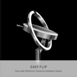 simplehuman Sensor Mirror Trio, 1X 5X 10X Magnification, Round Rechargeable Beauty Makeup Mirror, Tru-Lux Full-Spectrum Light, Dual Light Settings, Adjustable Brightness, Brushed Stainless Steel
