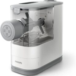 Alternative view of Philips Kitchen Appliances Compact Pasta and Noodle Maker, Viva Collection, Comes with 3 Default Classic Pasta Shaping Discs, Fully Automatic, Recipe Book, Small, White (HR2370/05)
