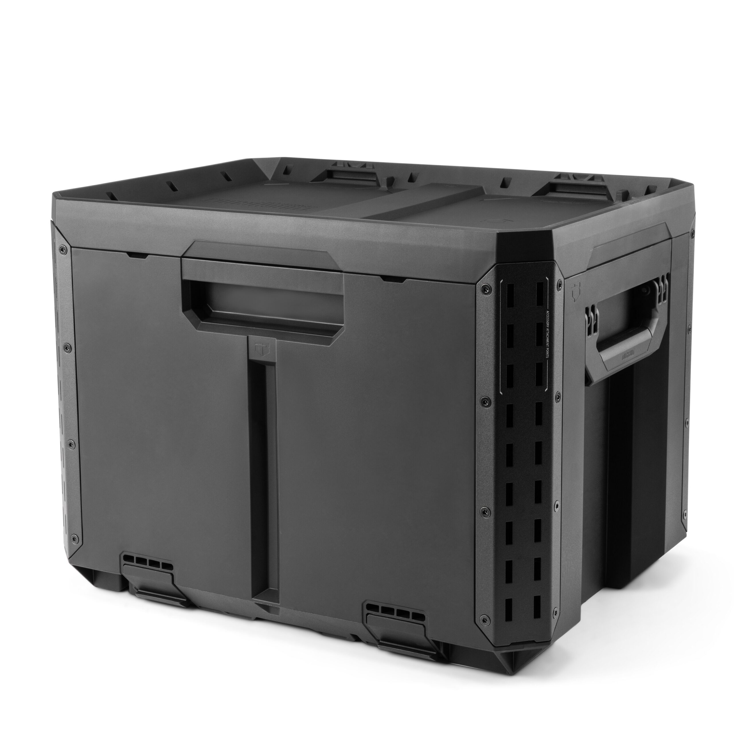 TOUGHBUILT STACKTECH 20.98-in W x 15.55-in H x 15.98-in D BLACK Plastic/Metal Tool Box - Image 10