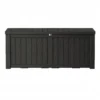 Yardgrace 150 Gallons Water Resistant Resin Lockable Deck Box