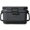 YETI Roadie 8 Hard Cooler Fits 12 Cans, Charcoal