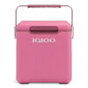 Igloo Tag-a-Long Too Highrise 19 QT Hard-Sided Cooler, Thrift Pink