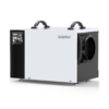 Waykar 125 Pint Crawl Space Dehumidifier with Drain Hose for Basements, Commercial & Water Damage Spaces up to 6500 Sq. Ft., Compact, Strong Dehumidification, 5-Year Quality Coverage