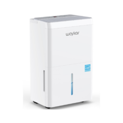 Waykar 5000 Sq.Ft Energy Star Dehumidifier for Basement & Home, 80 Pint/Day with Drain Hose & Tank, Ultra Quiet (40 dB), Smart Auto Comfort Mode