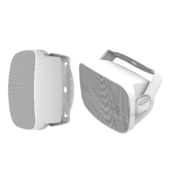 Klipsch RSM-400 Indoor/Outdoor Speaker, White (Pair) - Two-Way All-Weather Loudspeakers - 4" IMG Woofer & .75" Titanium Dome Tweeter