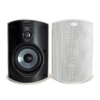 Polk Audio Atrium 6 Outdoor Speakers with Powerful Bass (Pair, White), All-Weather Durability, Broad Sound Coverage, Speed-Lock Mounting System