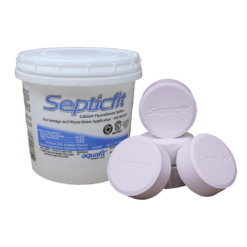 Septic Chlorine Tablet - 8 Pail Value Pack - 6 Tablet Pails - 16.4 lbs - NOT FOR USE IN SWIMMING POOLS