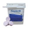 Septic Chlorine Tablet - 55 Tablet Pail - 18.8 lbs - NOT for USE in Swimming Pools