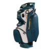 Sun Mountain Men's C130 Lightweight Cart Golf Bag, 14-Way Top, 2026 Model, Black-Pond-Sand