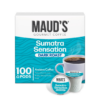 Maud's Sumatra Coffee Pods, 100 ct, Dark Roast Coffee in Single Serve Pods – 100% Arabica Coffee, Compatible with Keurig K Cups Maker